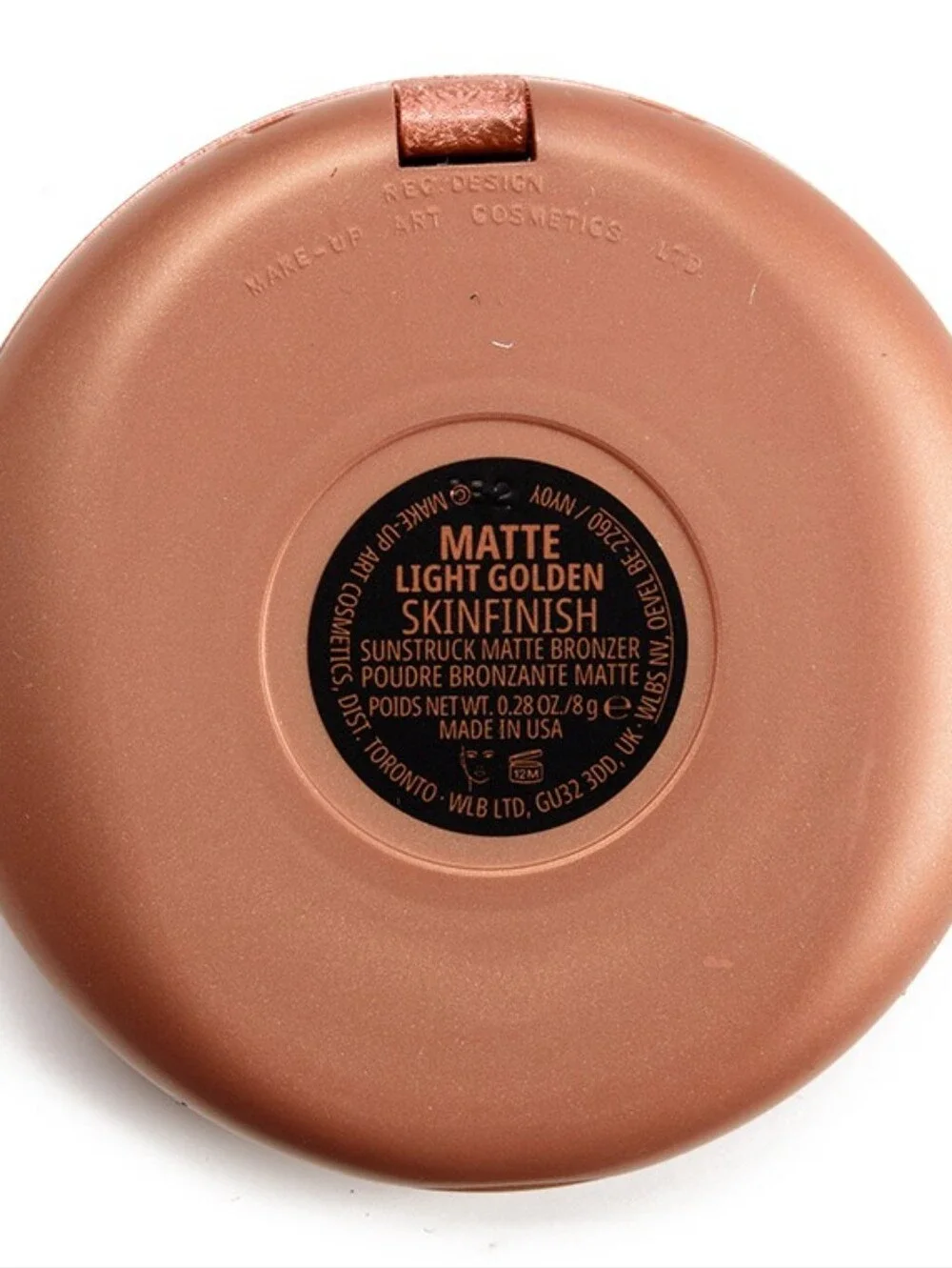 MAC Sunstruck Matte Bronzer - Light Golden